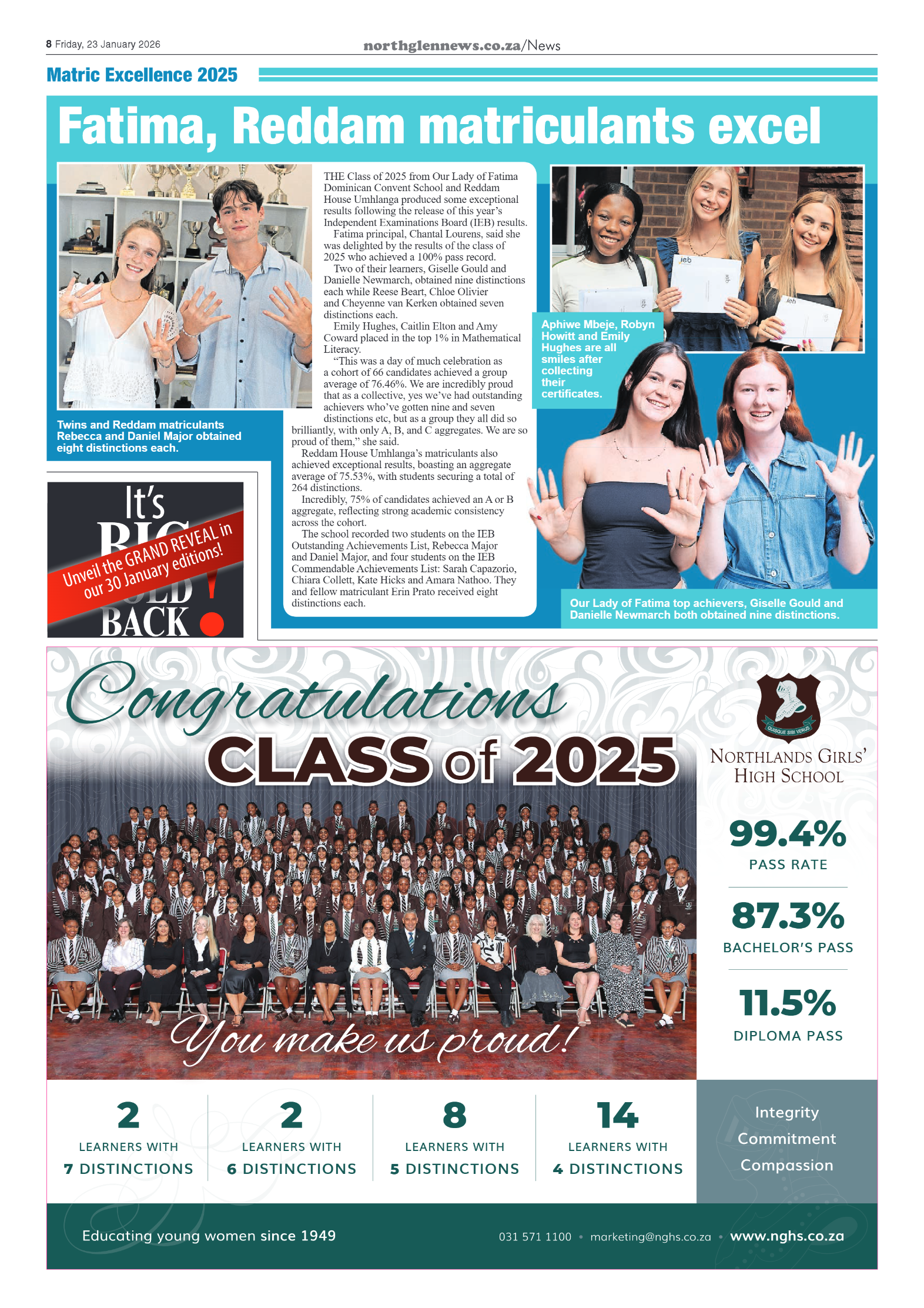 Northglen News 23 January 2026 page 8