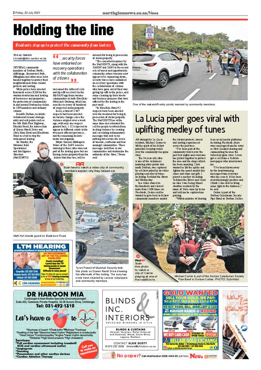 Northglen News 23 July 2021 page 2