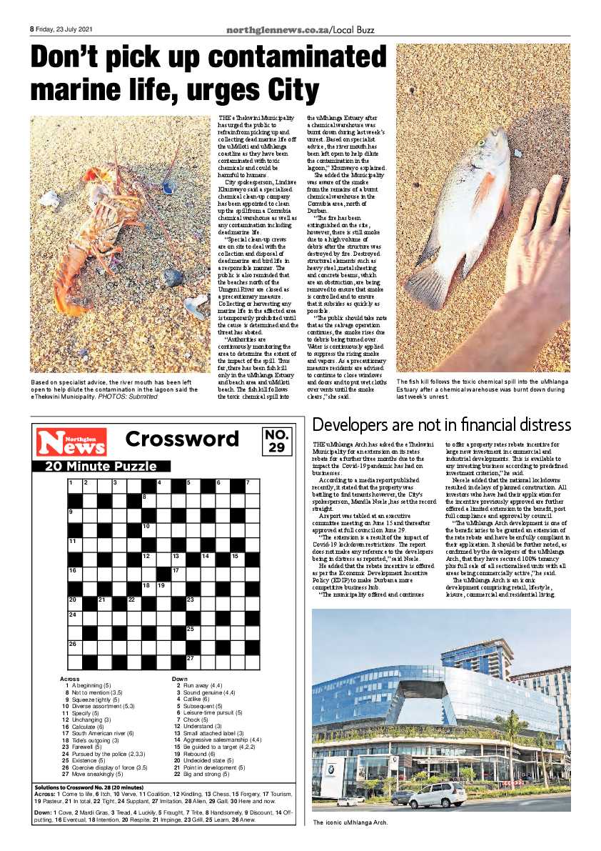 Northglen News 23 July 2021 page 8