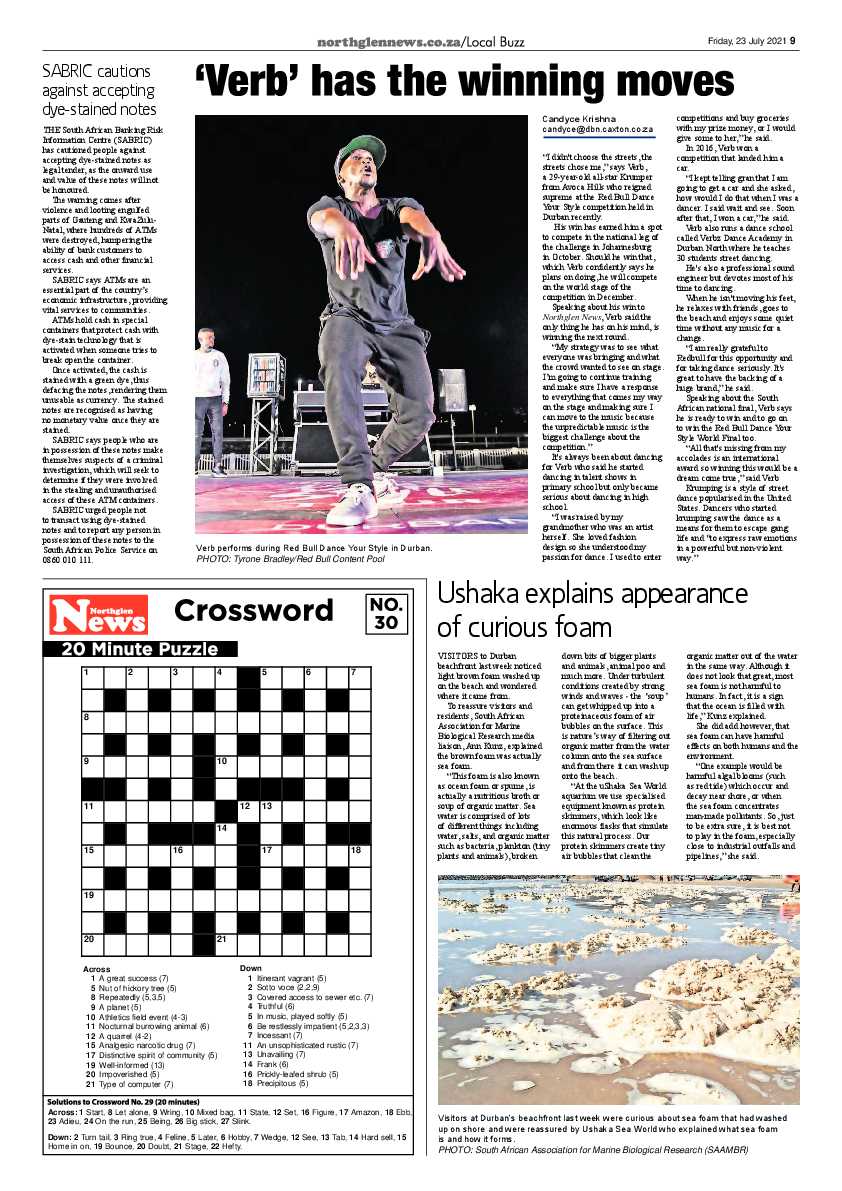 Northglen News 23 July 2021 page 9