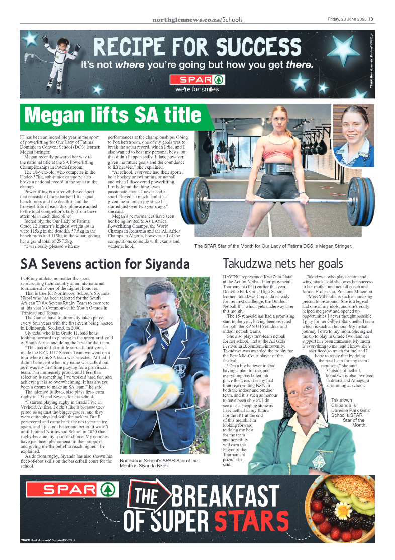 Northglen News 23 June 2023 page 13