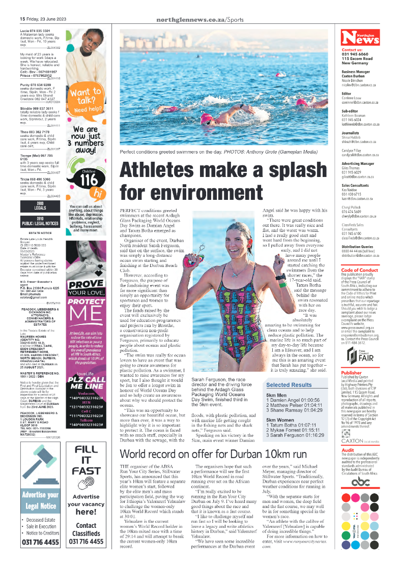 Northglen News 23 June 2023 page 15