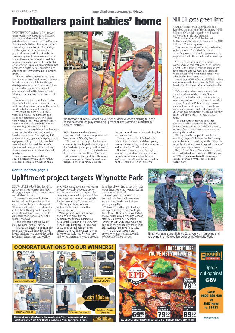 Northglen News 23 June 2023 page 2