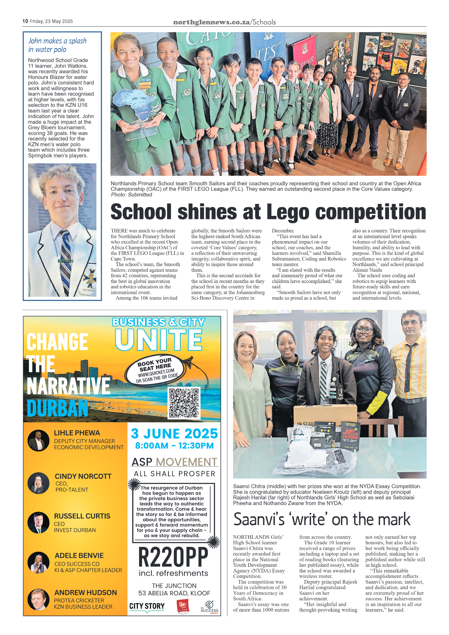 Northglen News 23 May 2025 page 10