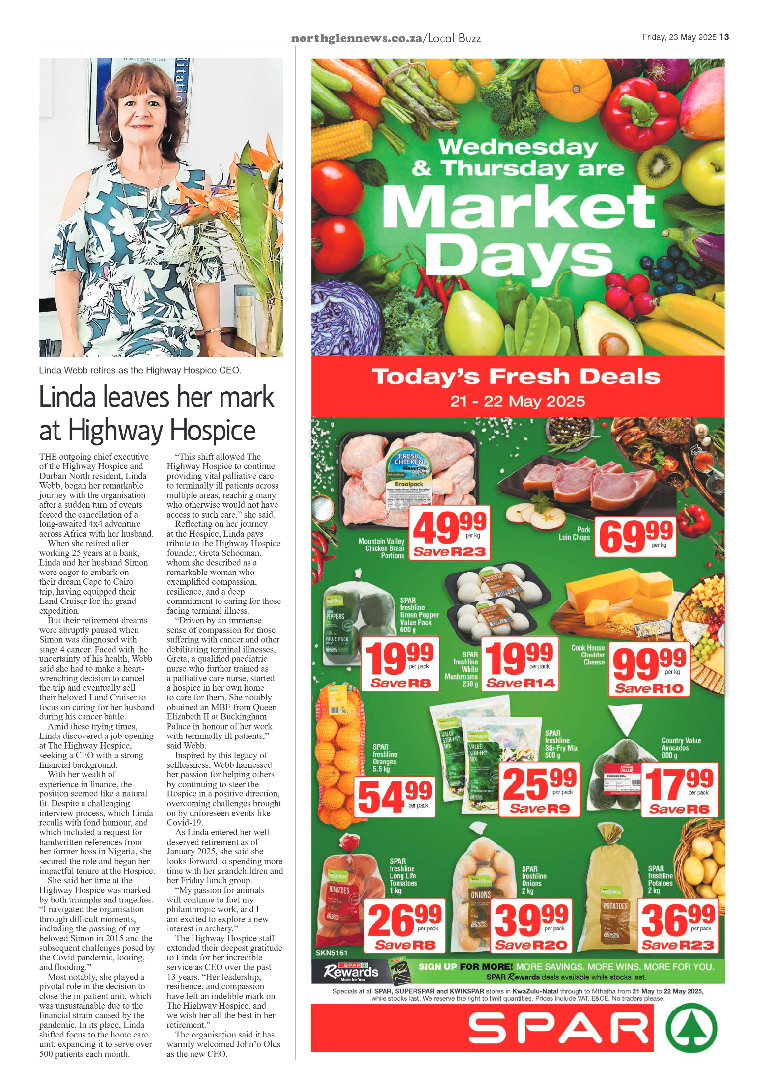 Northglen News 23 May 2025 page 13