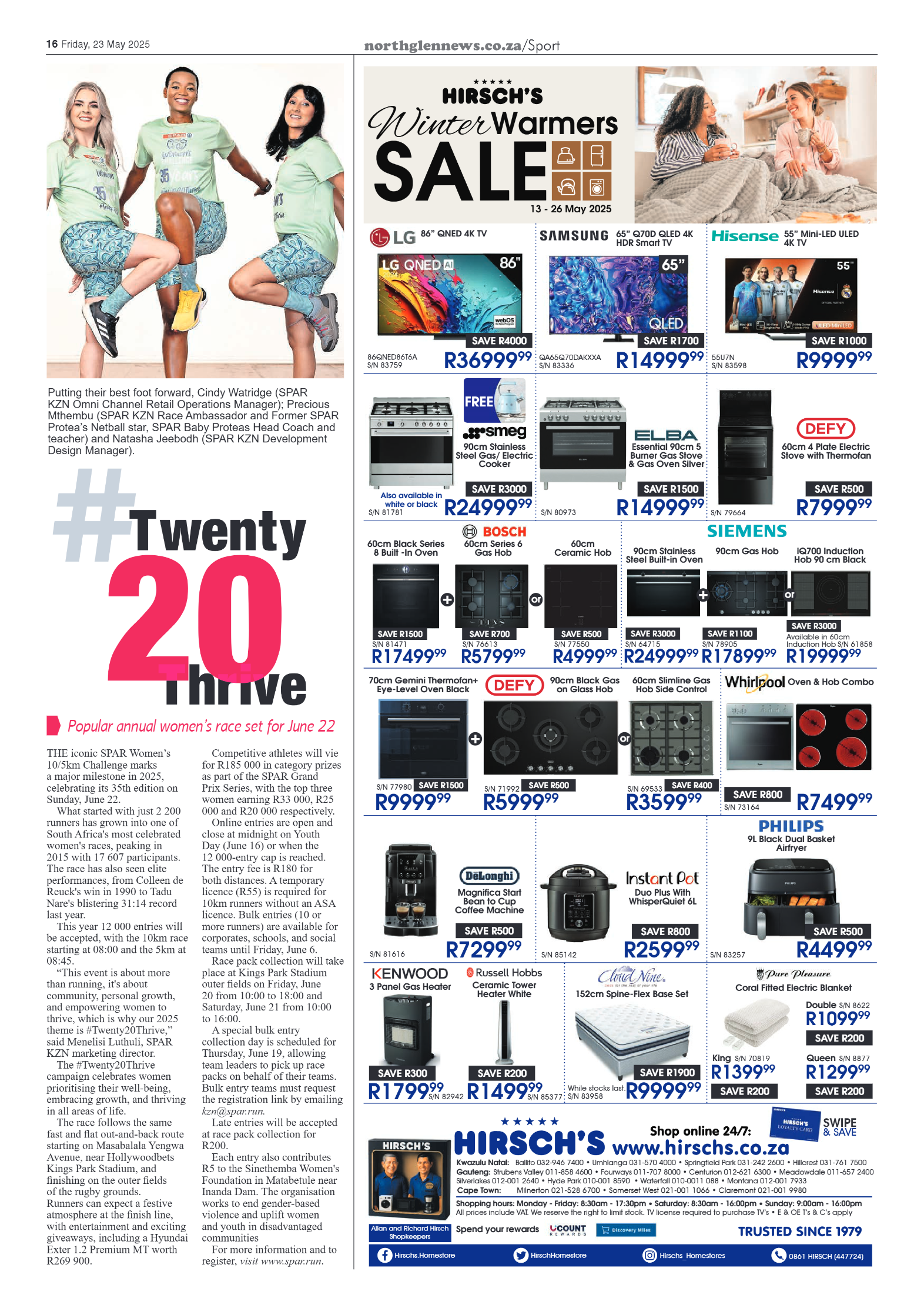 Northglen News 23 May 2025 page 16
