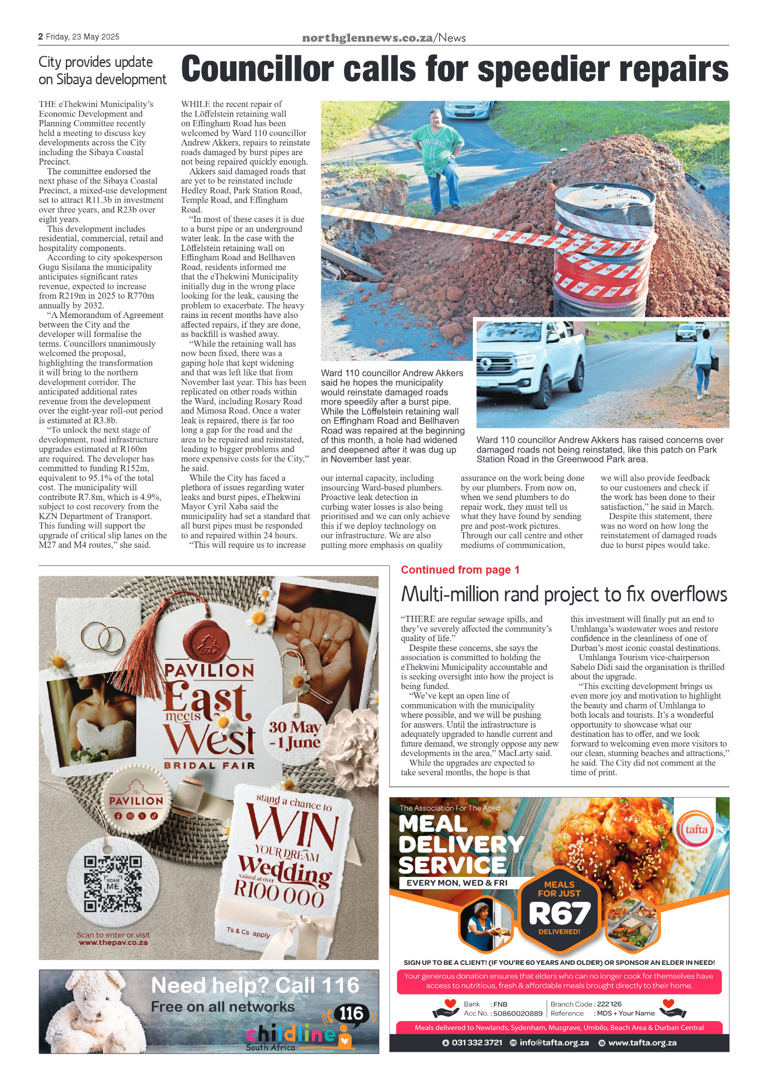 Northglen News 23 May 2025 page 2