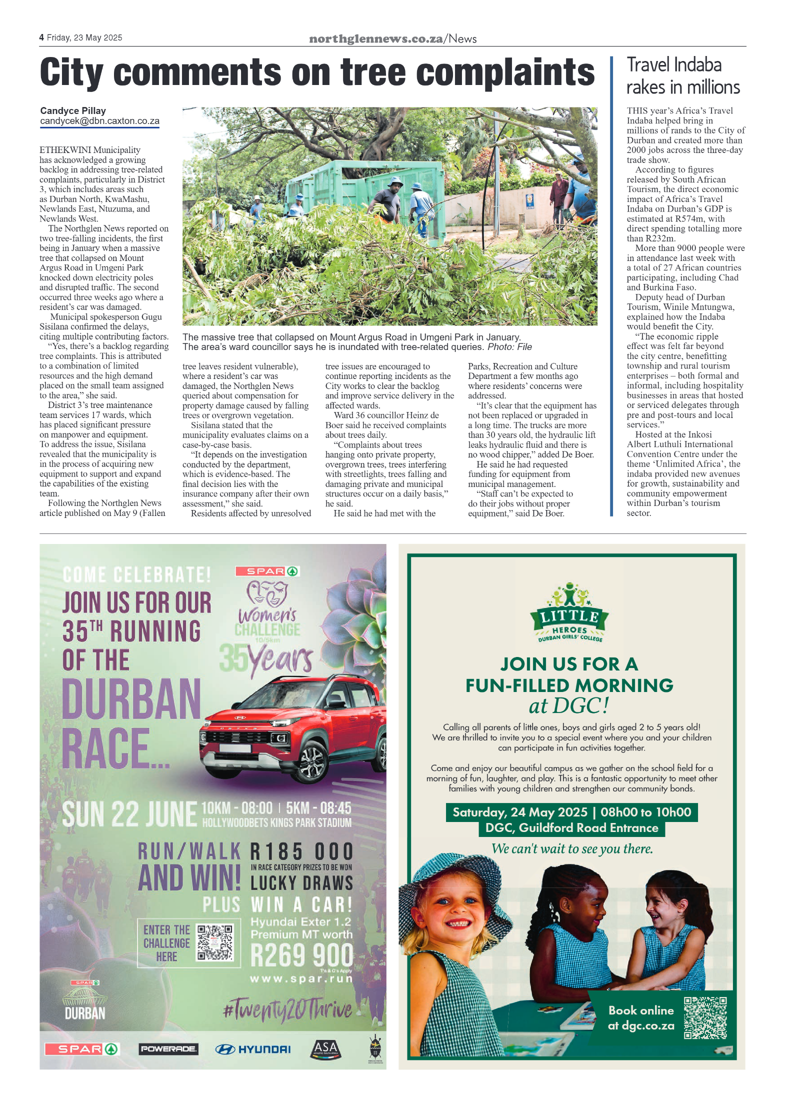 Northglen News 23 May 2025 page 4
