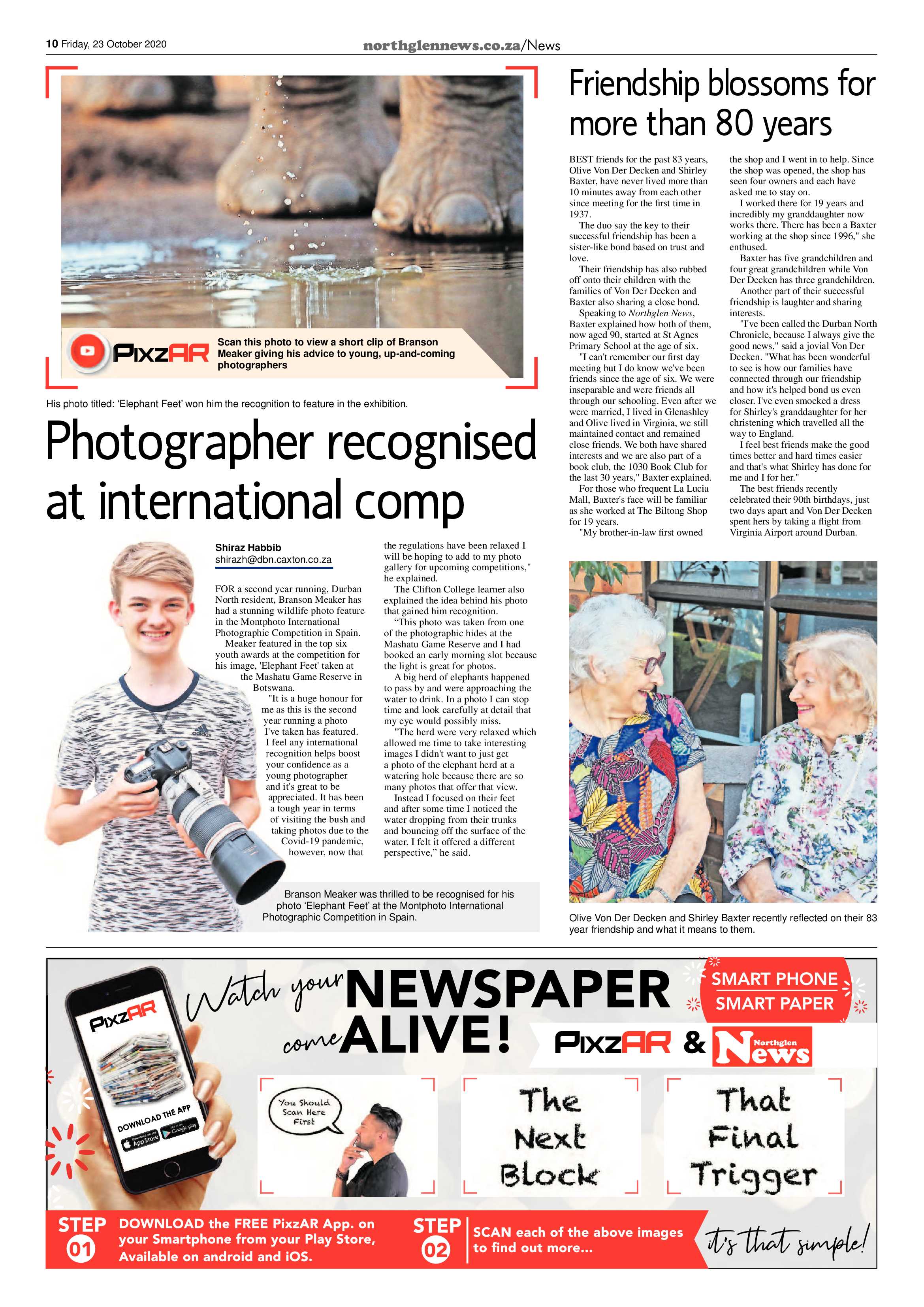 Northglen News 23 October 2020 page 10