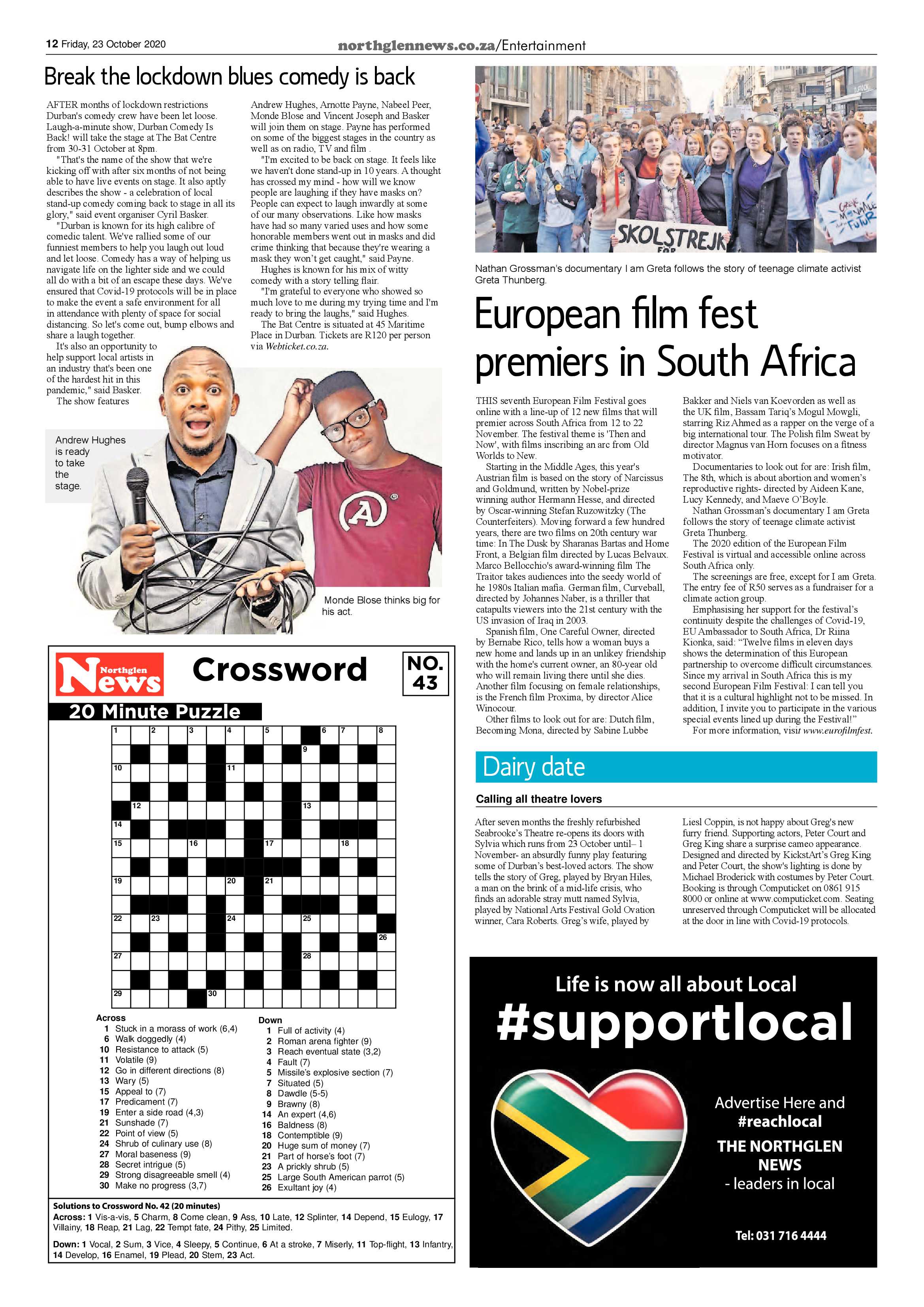 Northglen News 23 October 2020 page 12