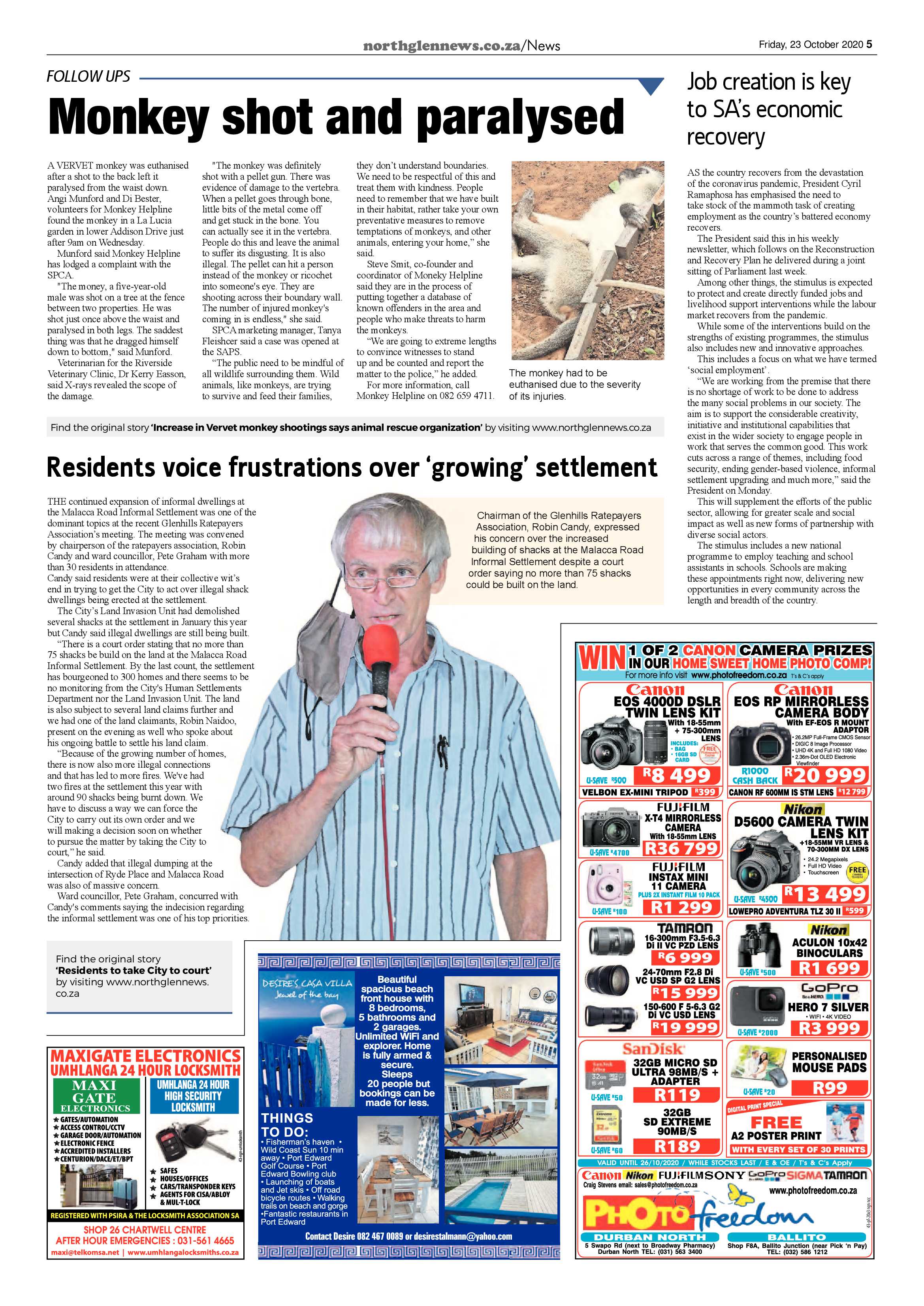 Northglen News 23 October 2020 page 5