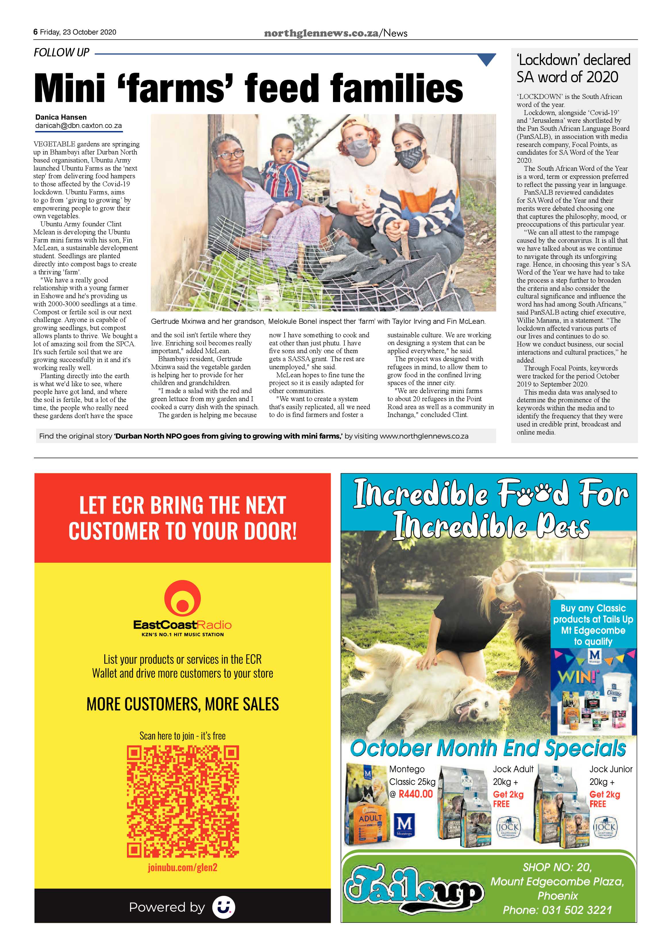 Northglen News 23 October 2020 page 6