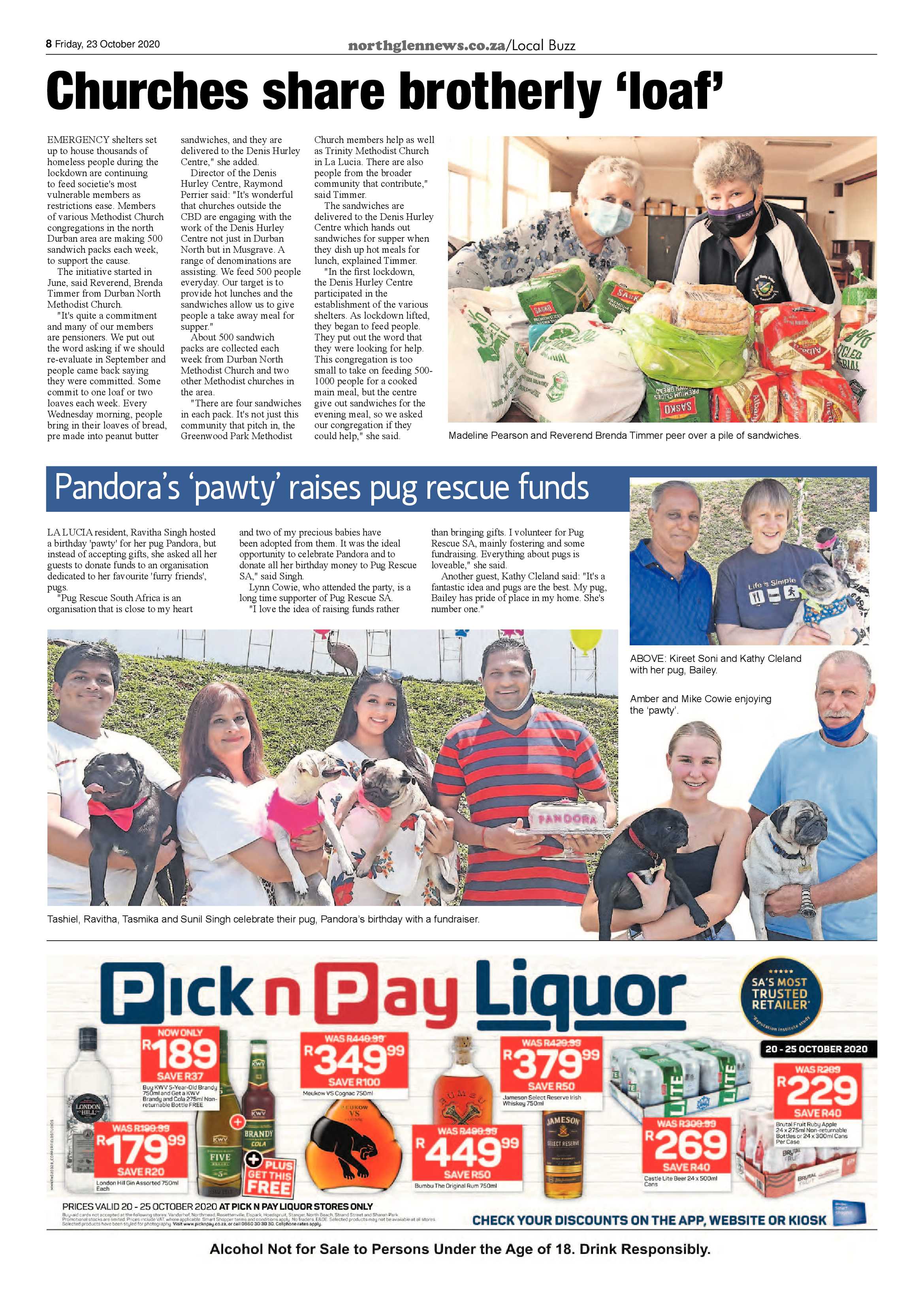 Northglen News 23 October 2020 page 8