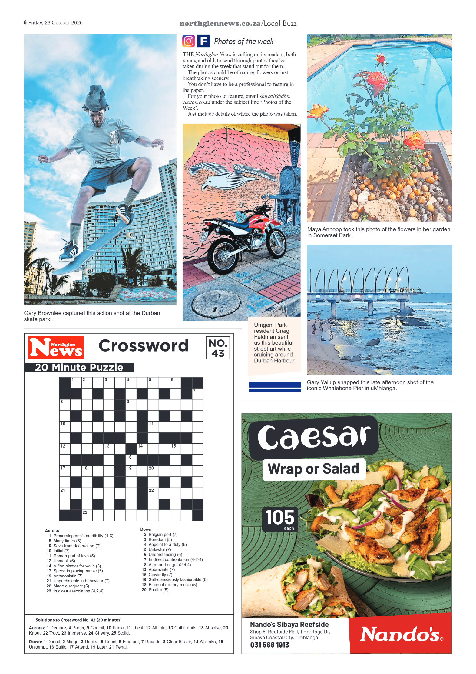 Northglen News 23 October 2026 page 8