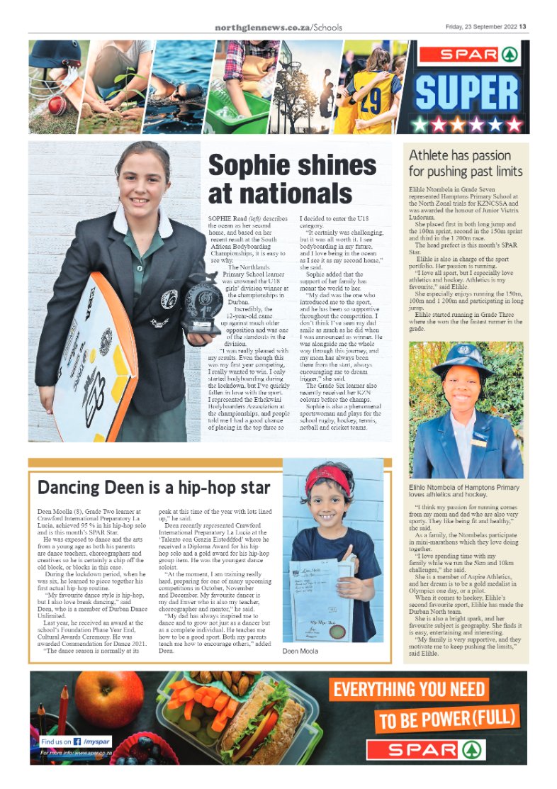 Northglen News 23 September 2022 page 13