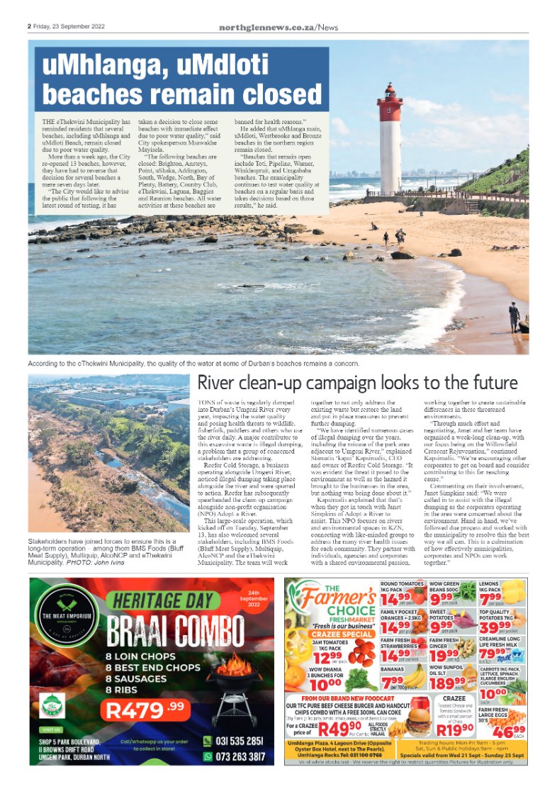 Northglen News 23 September 2022 page 2