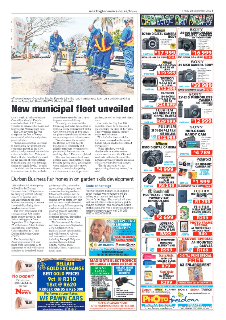 Northglen News 23 September 2022 page 5