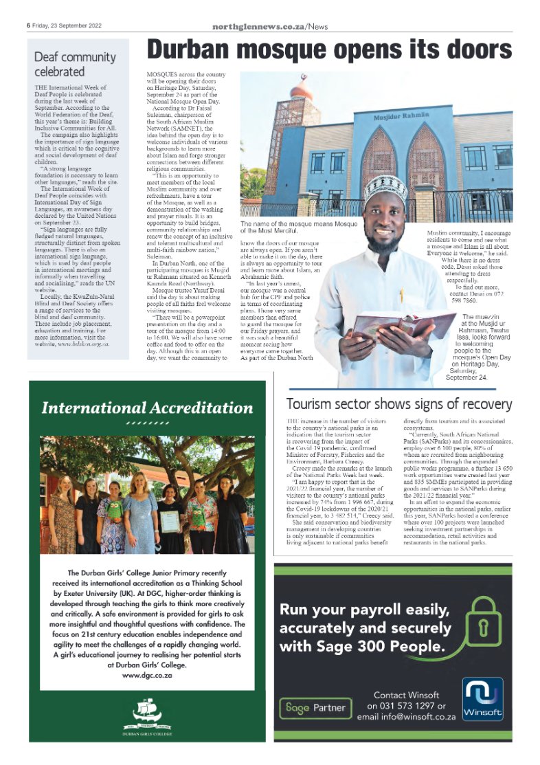 Northglen News 23 September 2022 page 6
