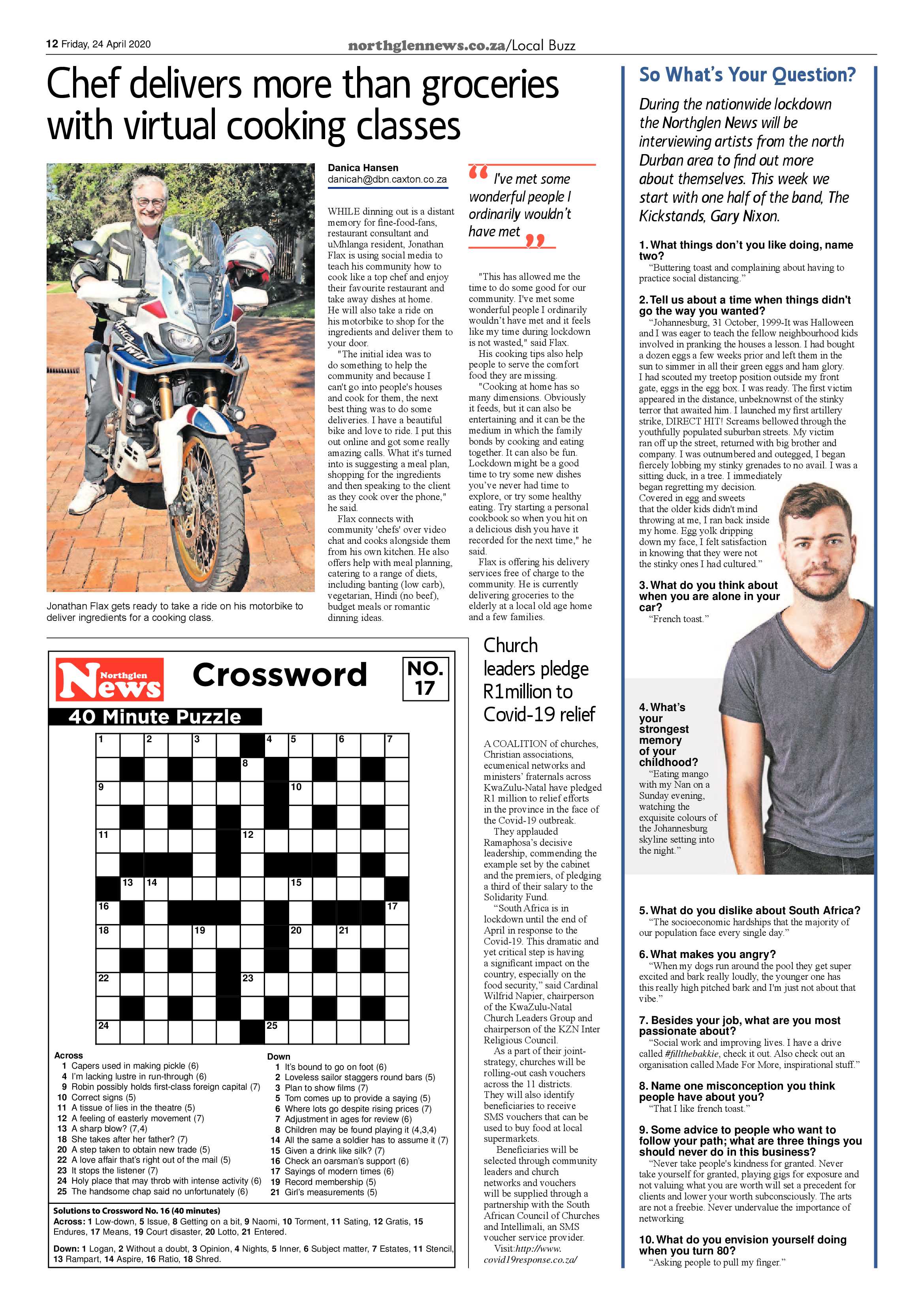 Northglen News 24 April 2020 page 12