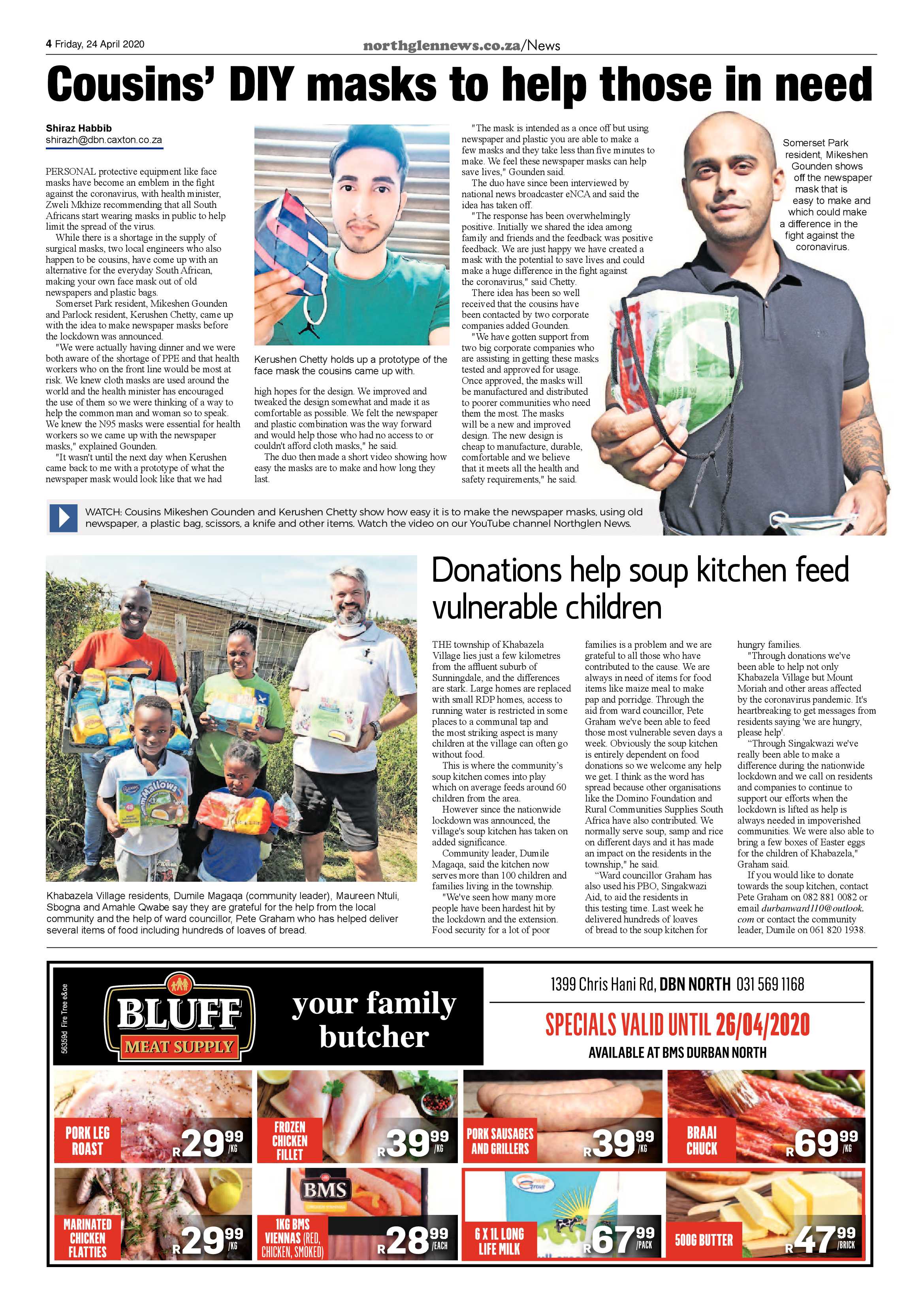 Northglen News 24 April 2020 page 4