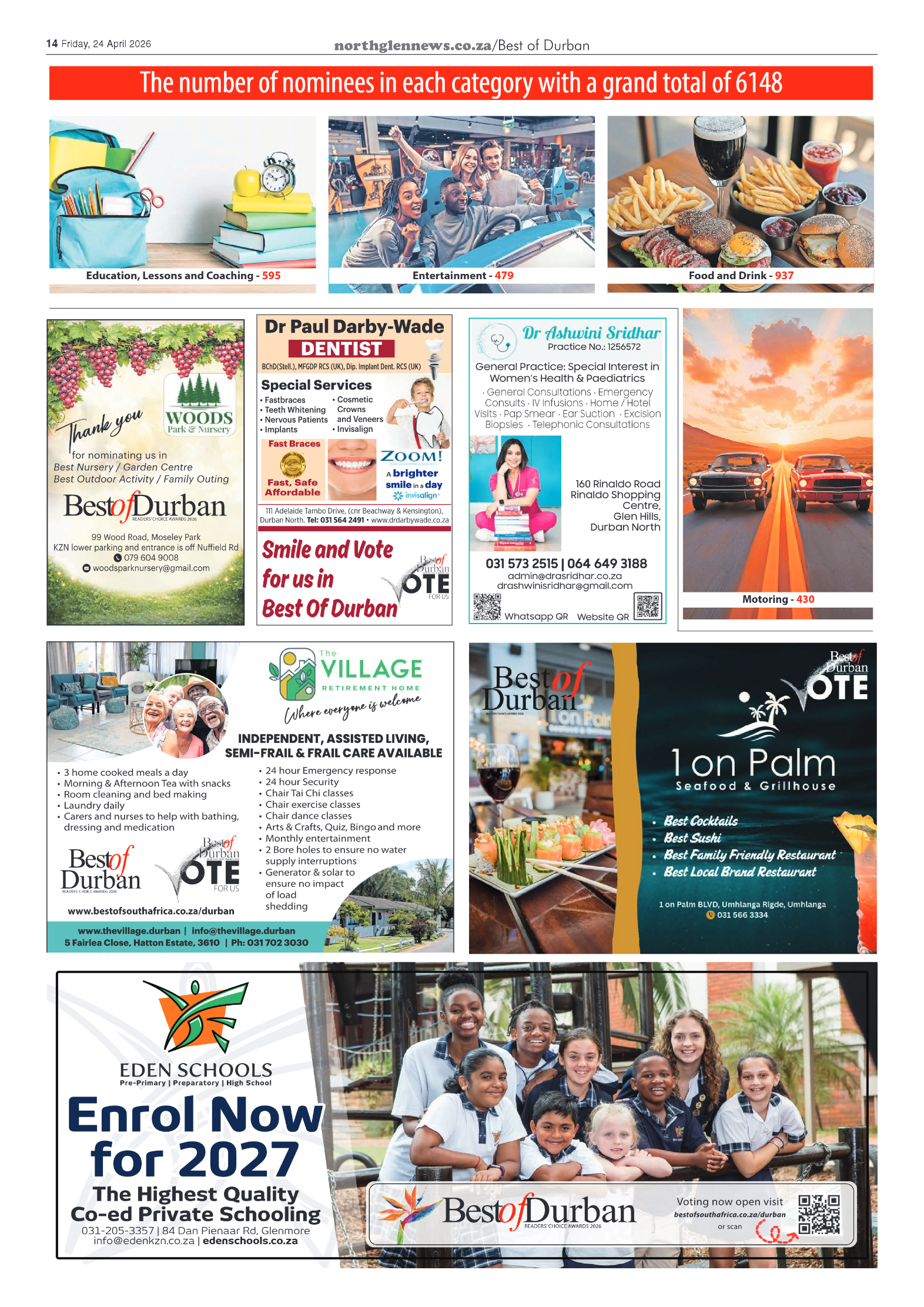 Northglen News 24 April 2026 page 14