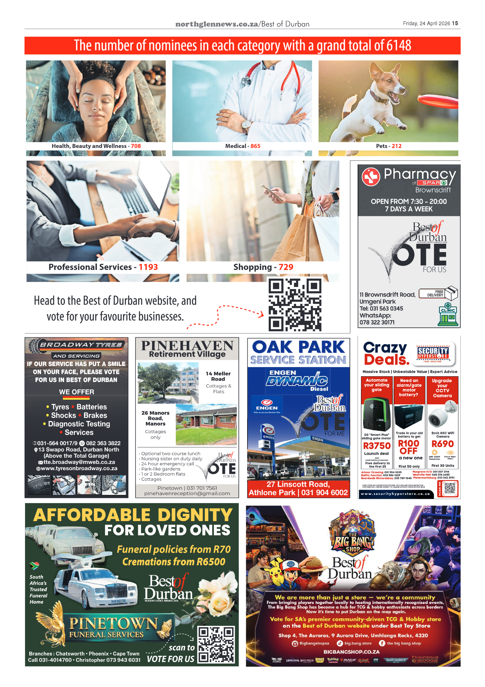 Northglen News 24 April 2026 page 15