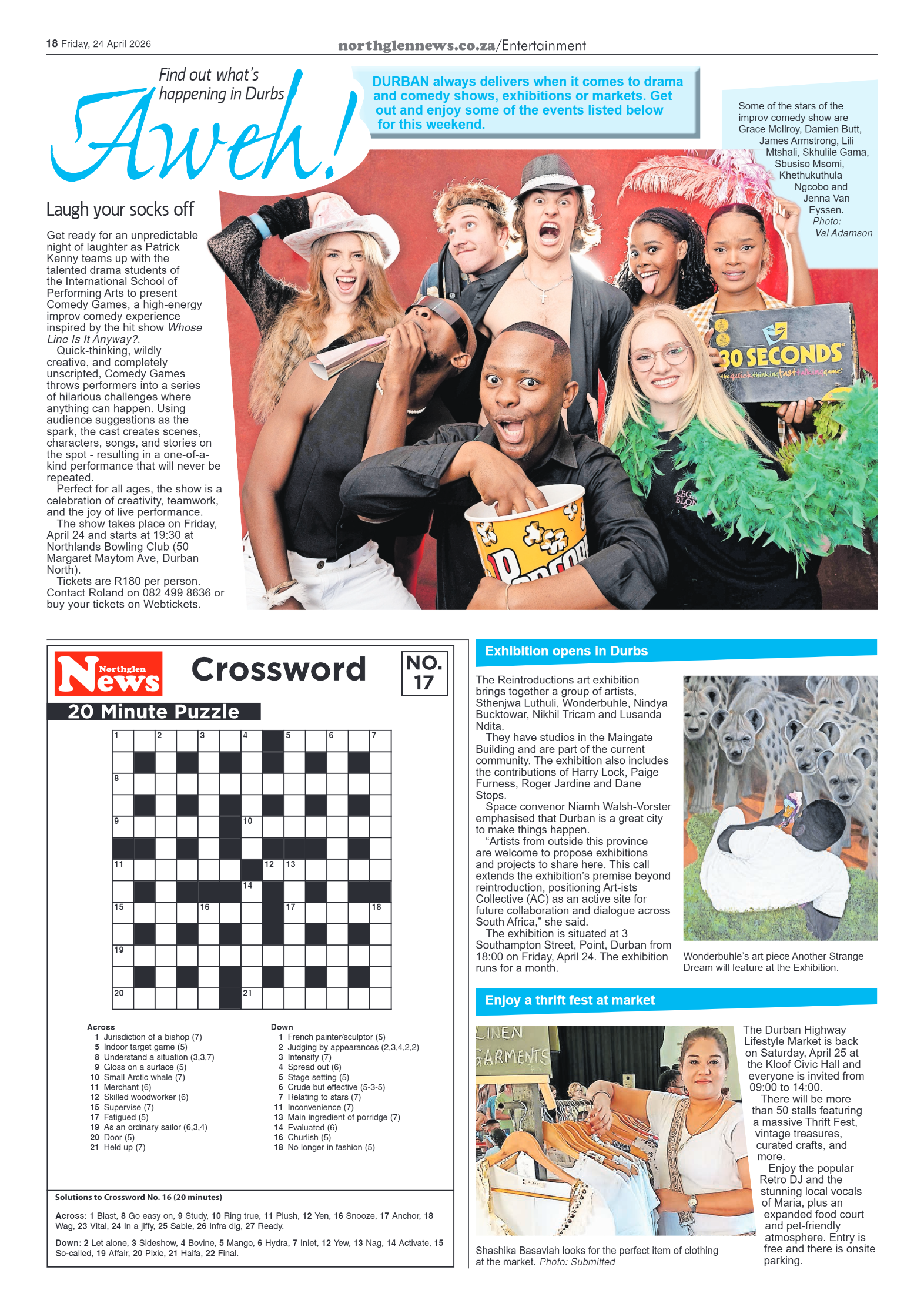Northglen News 24 April 2026 page 18