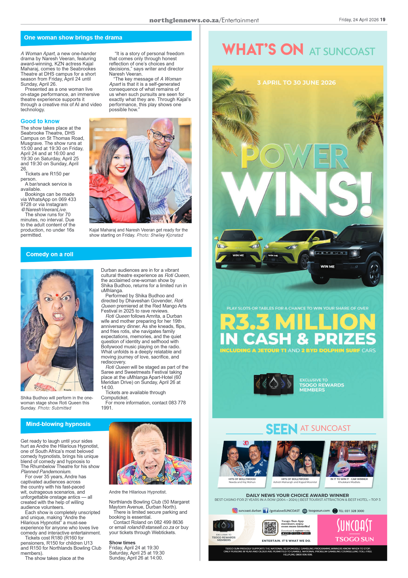 Northglen News 24 April 2026 page 19