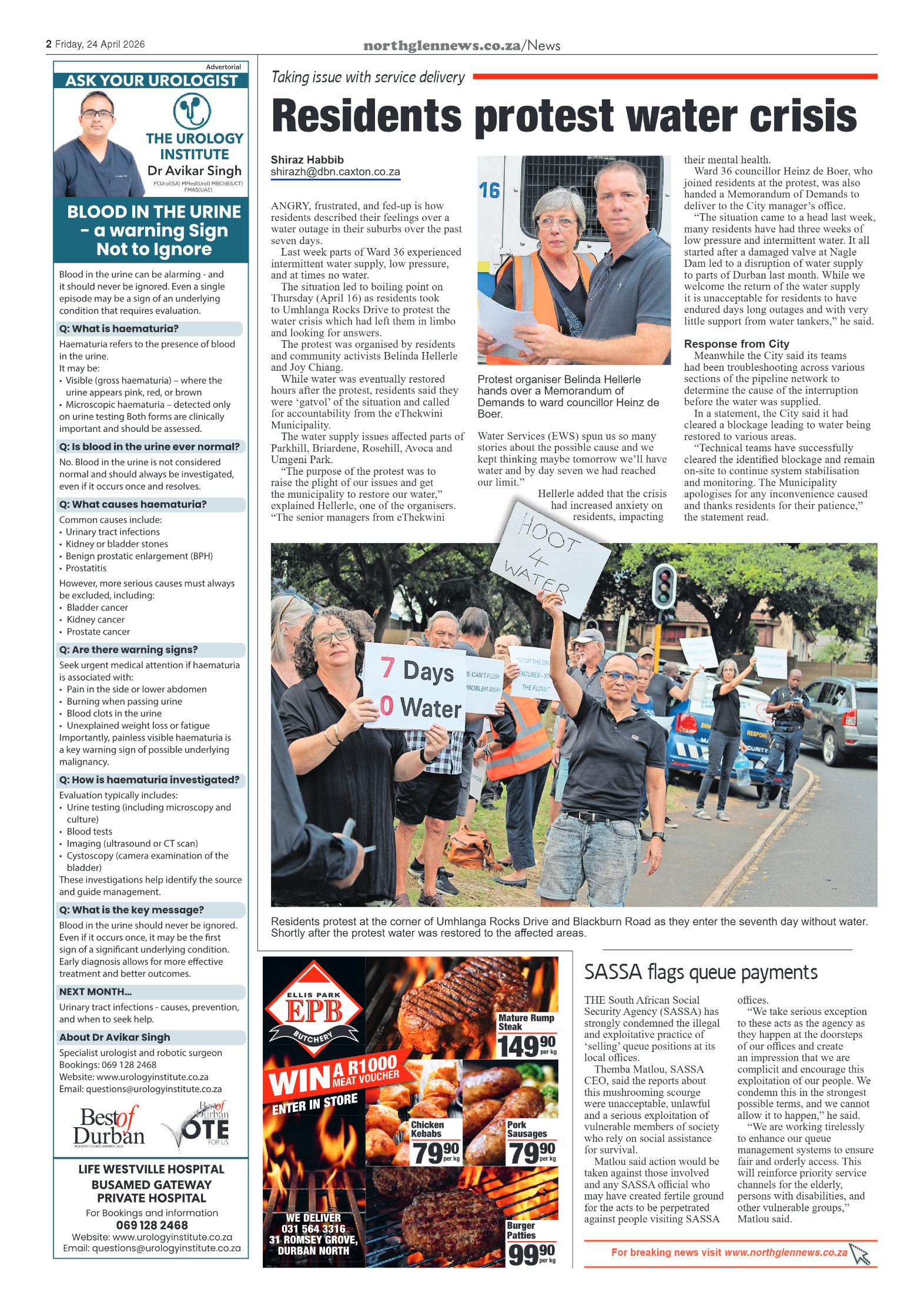 Northglen News 24 April 2026 page 2
