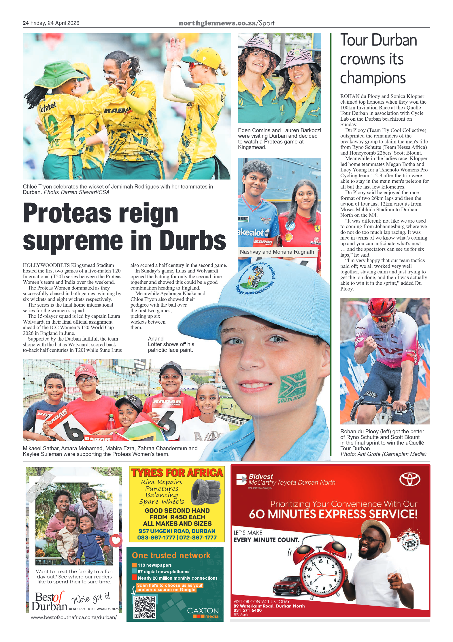 Northglen News 24 April 2026 page 24