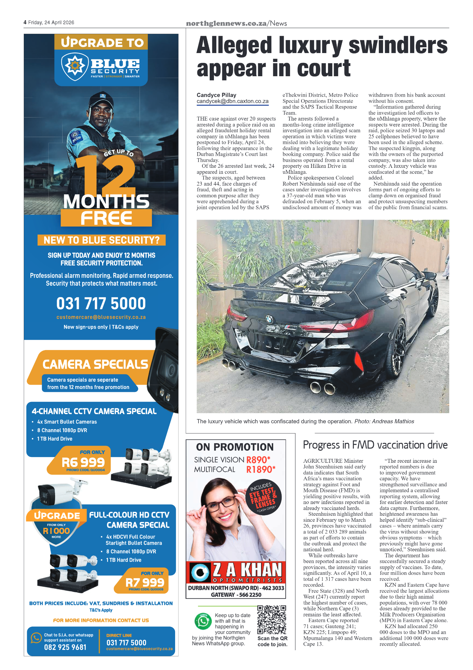 Northglen News 24 April 2026 page 4