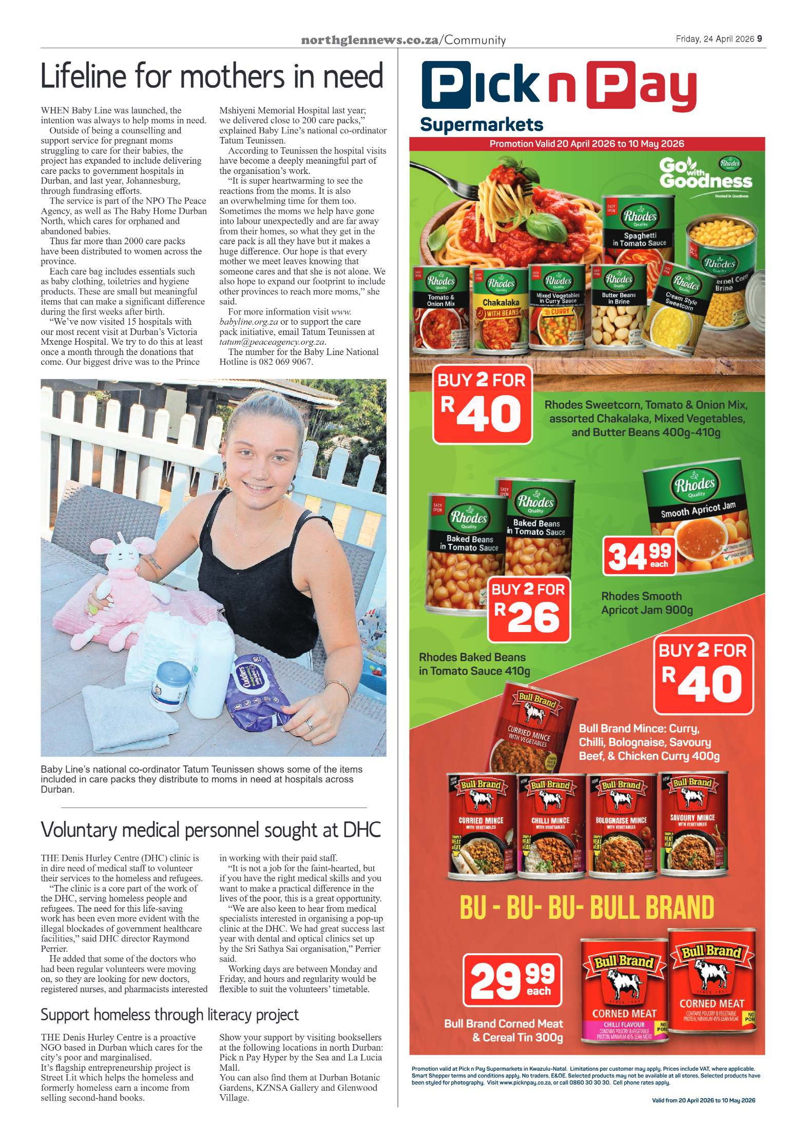 Northglen News 24 April 2026 page 9