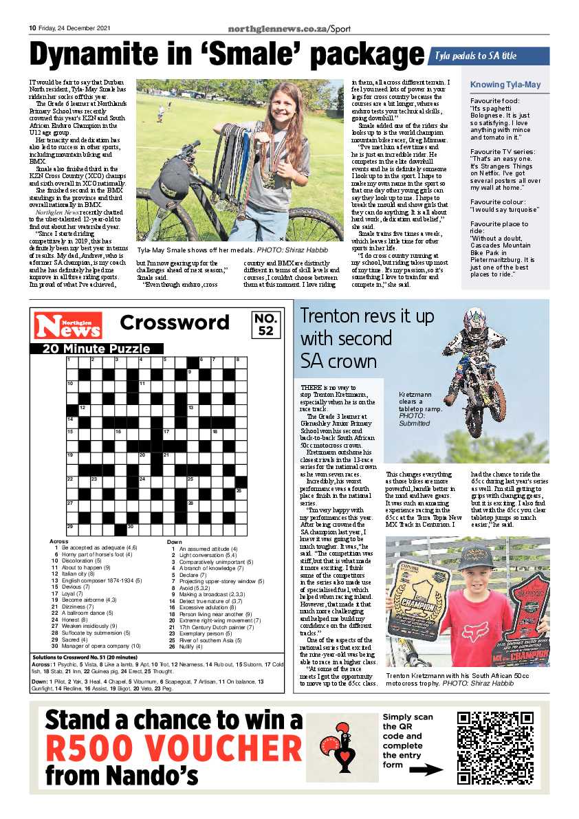 Northglen News 24 December 2021 page 10