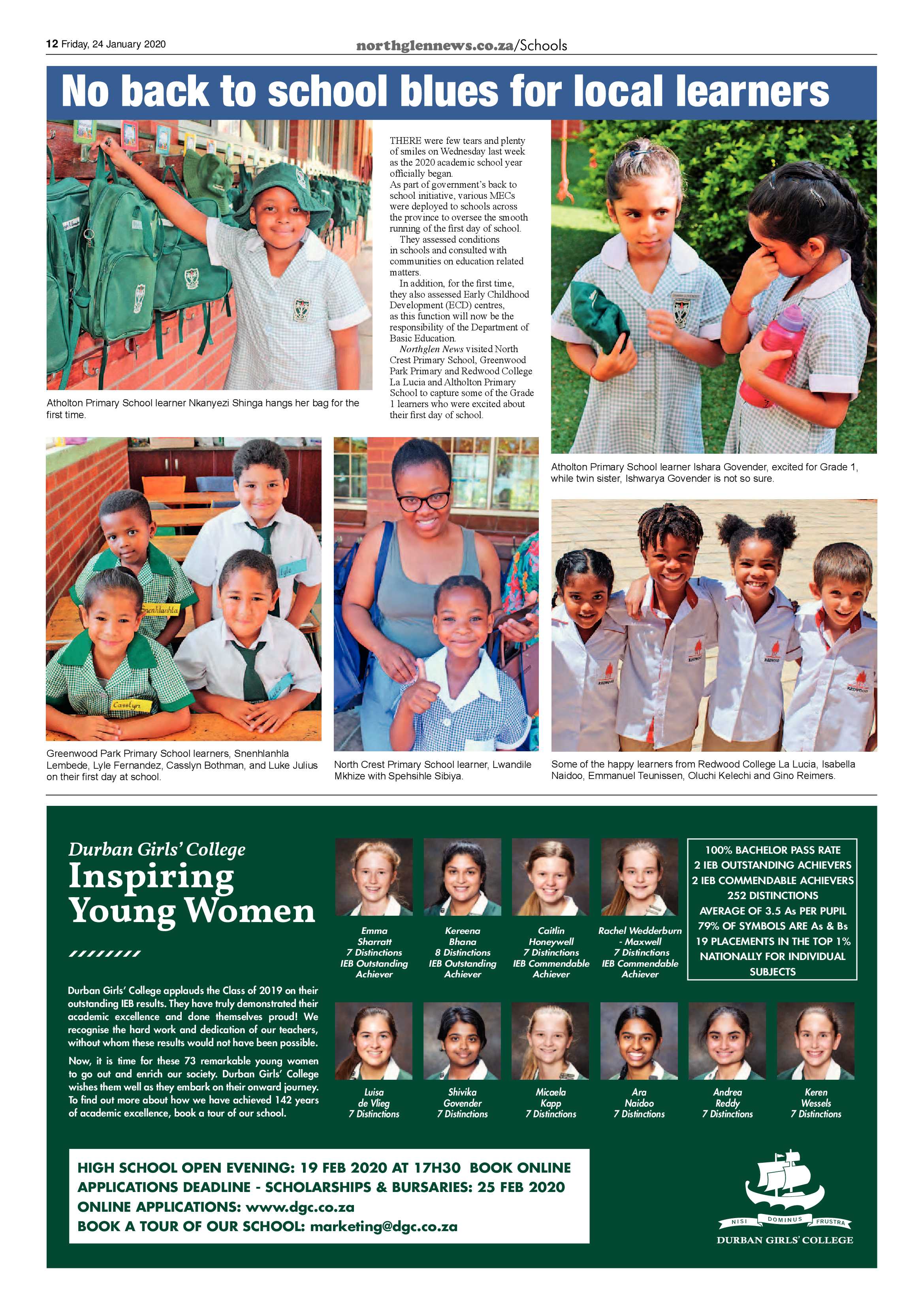 Northglen News 24 January 2020 page 12