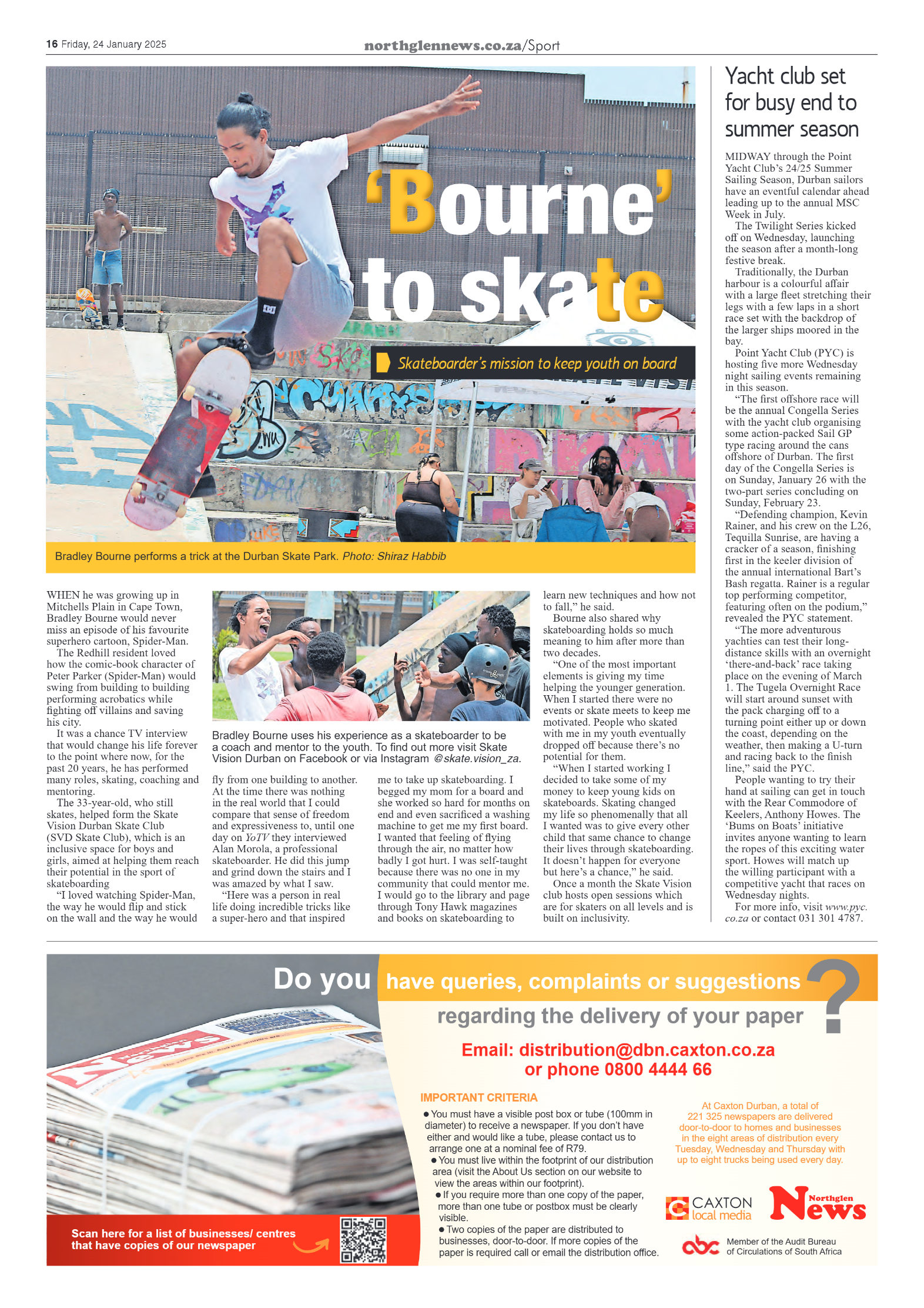 Northglen News 24 January 2025 page 16