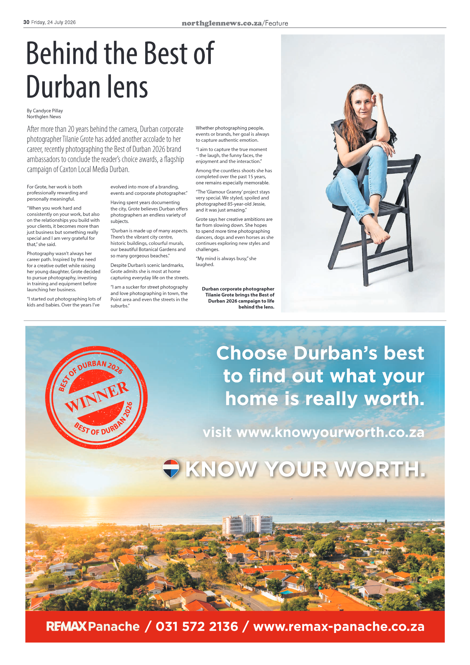 Northglen News 24 July 2026 page 30