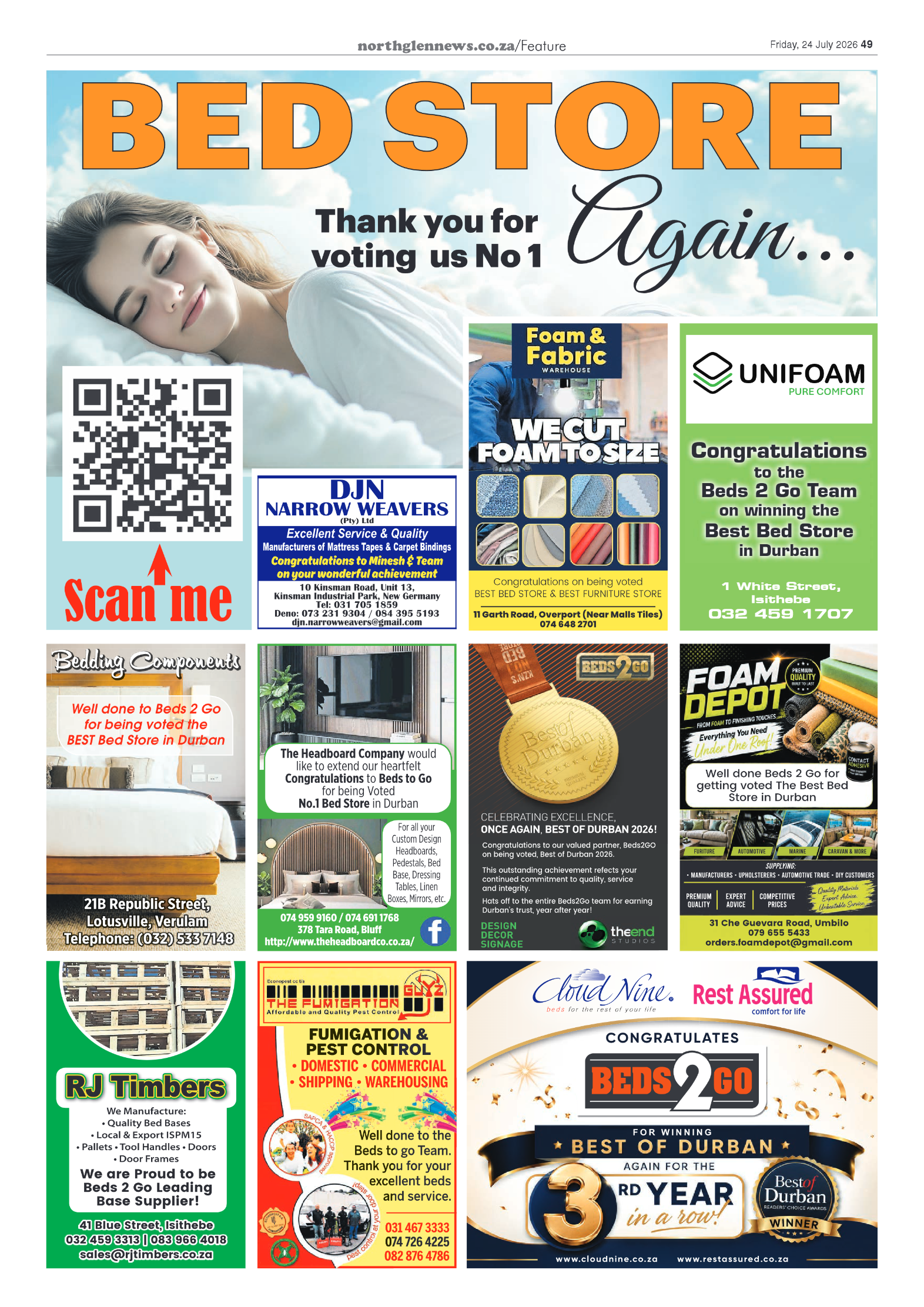 Northglen News 24 July 2026 page 49