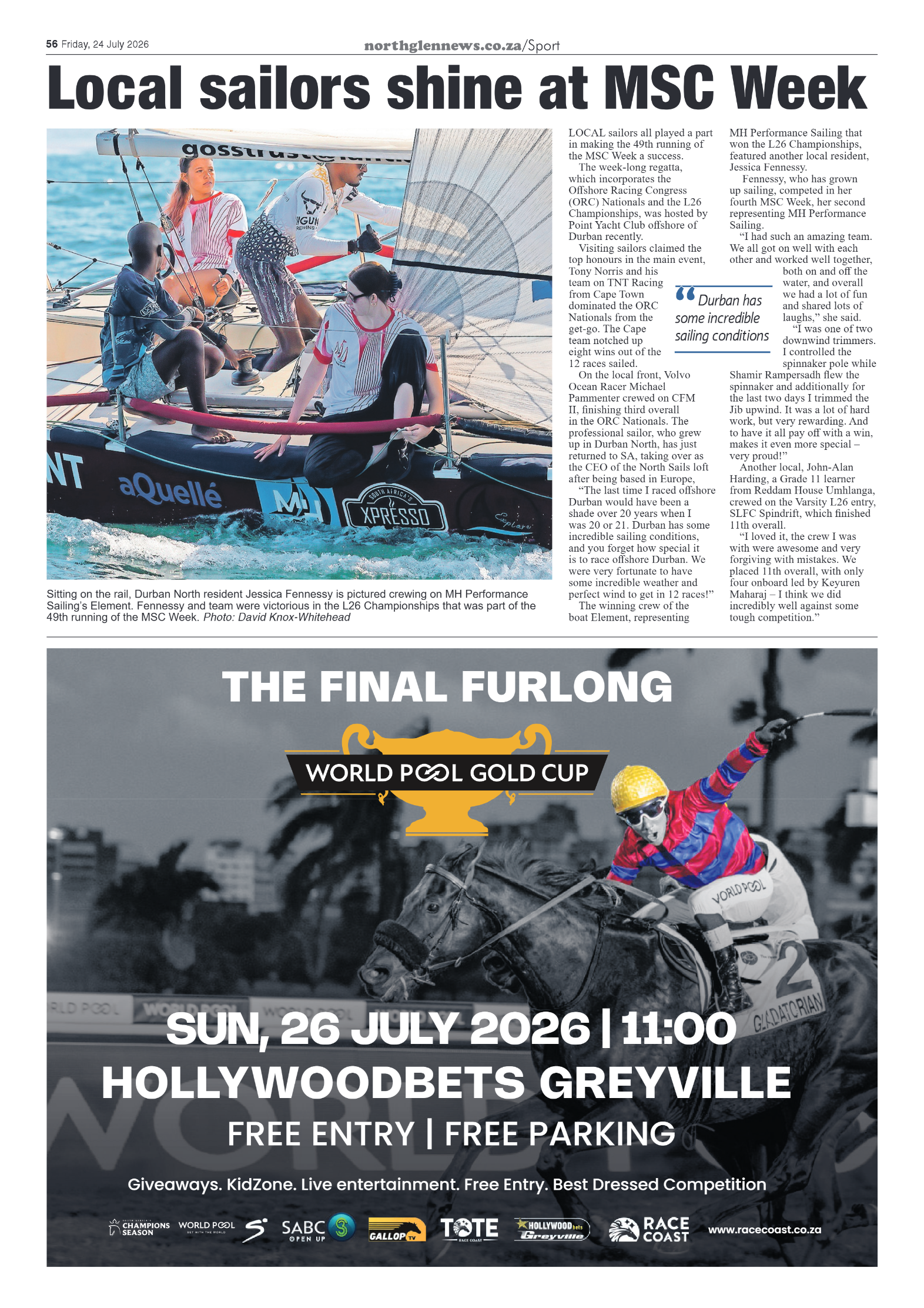 Northglen News 24 July 2026 page 56