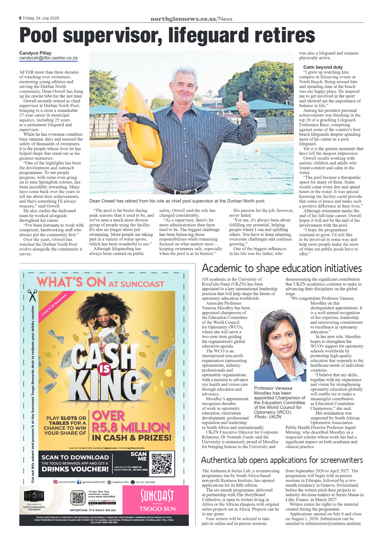 Northglen News 24 July 2026 page 6