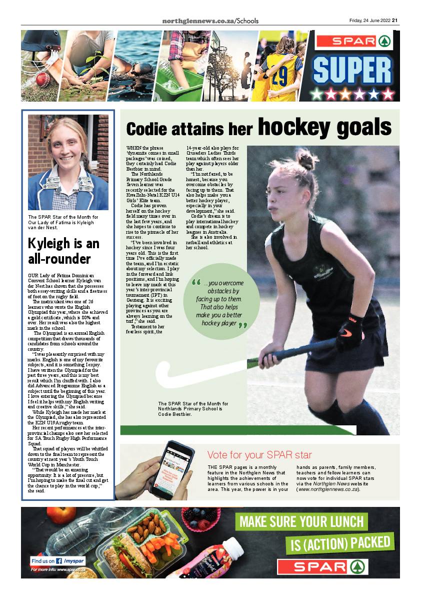 Northglen News 24 June 2022 page 21