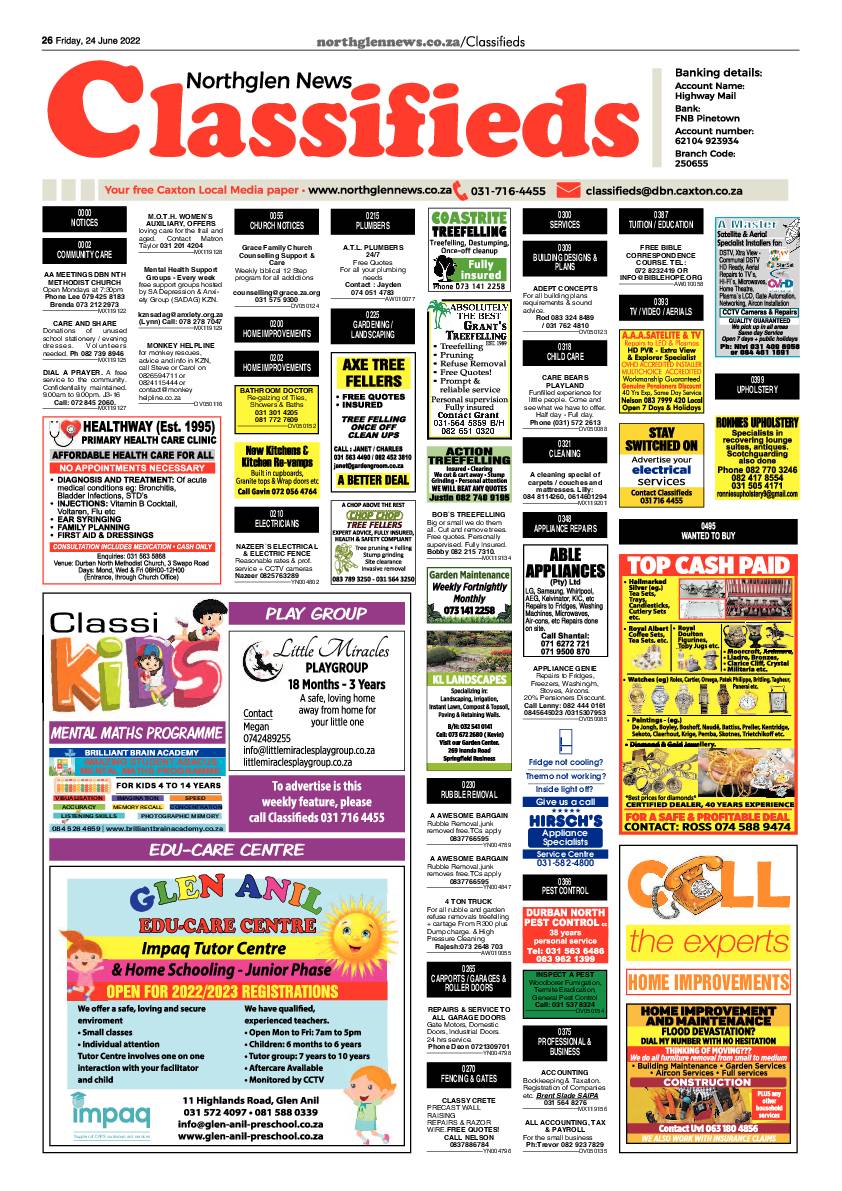 Northglen News 24 June 2022 page 26