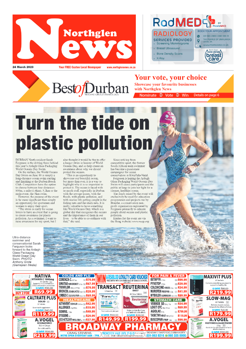 Northglen News 24 March 2023 page 1
