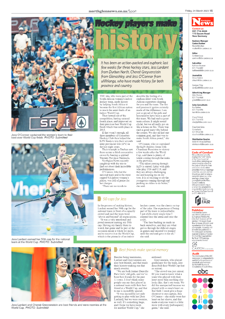 Northglen News 24 March 2023 page 15