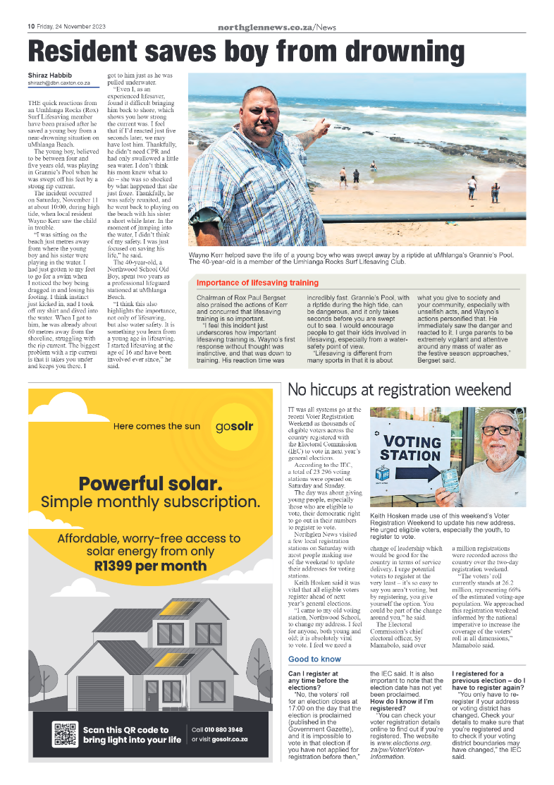 Northglen News 24 November 2023 page 11