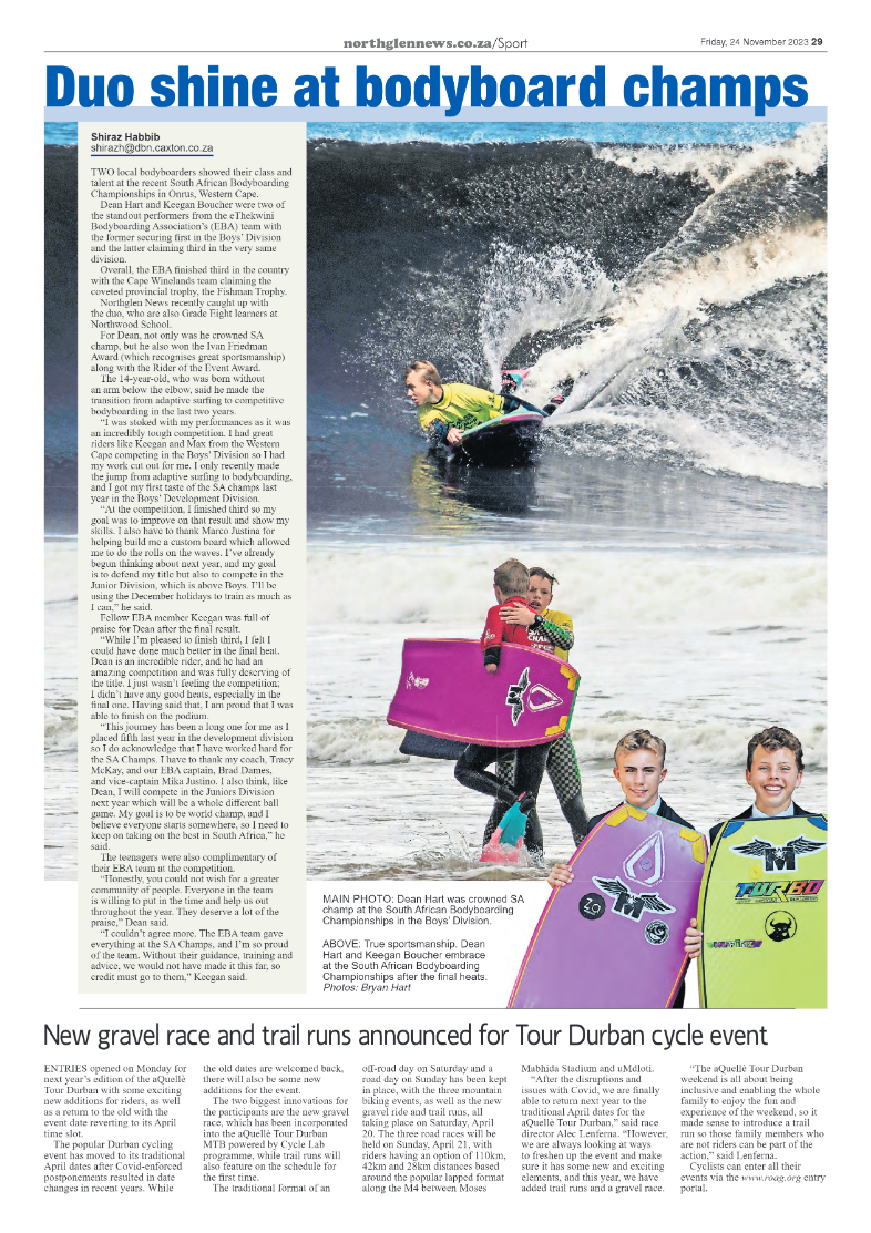 Northglen News 24 November 2023 page 30