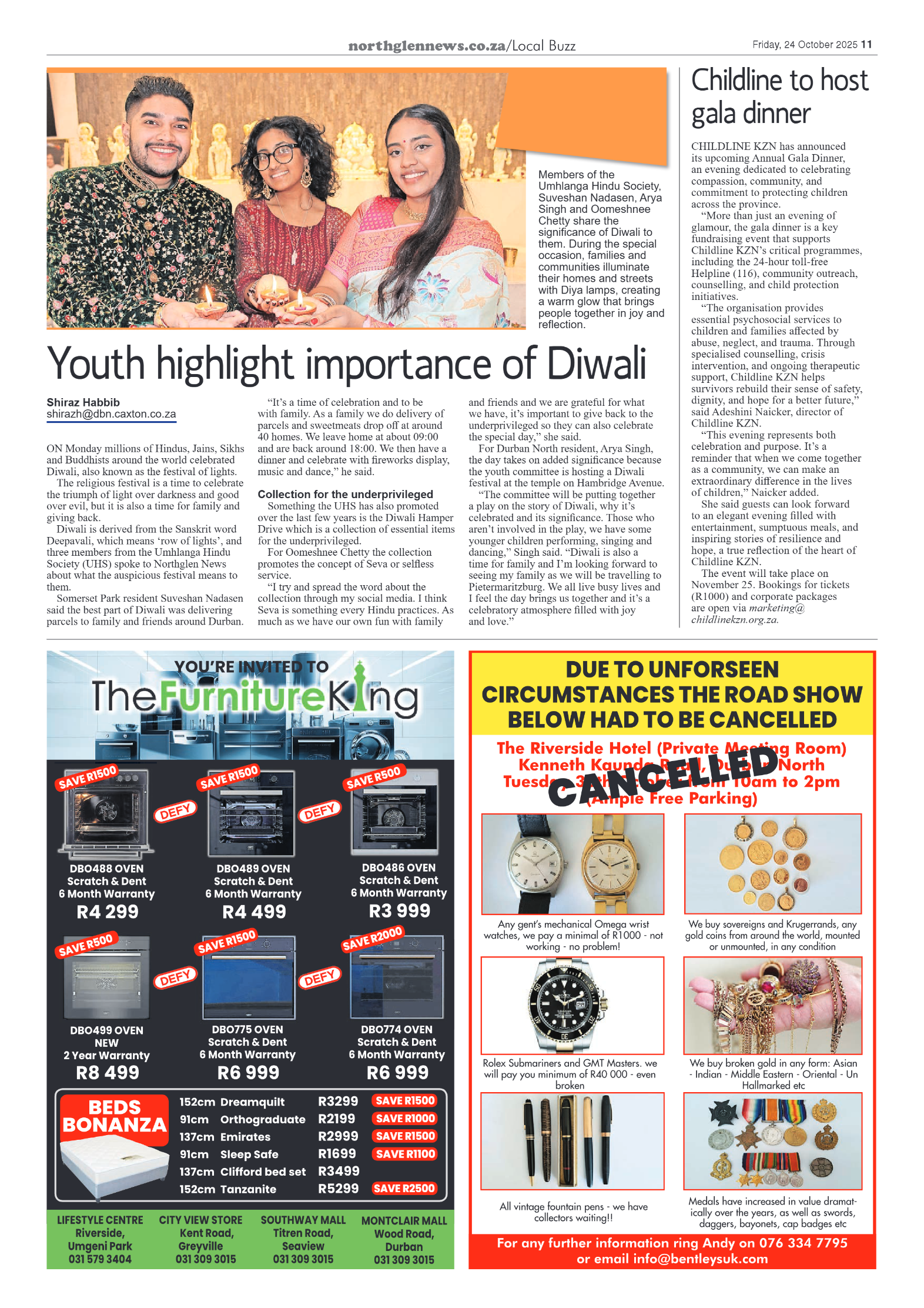 Northglen News 24 October 2025 page 11