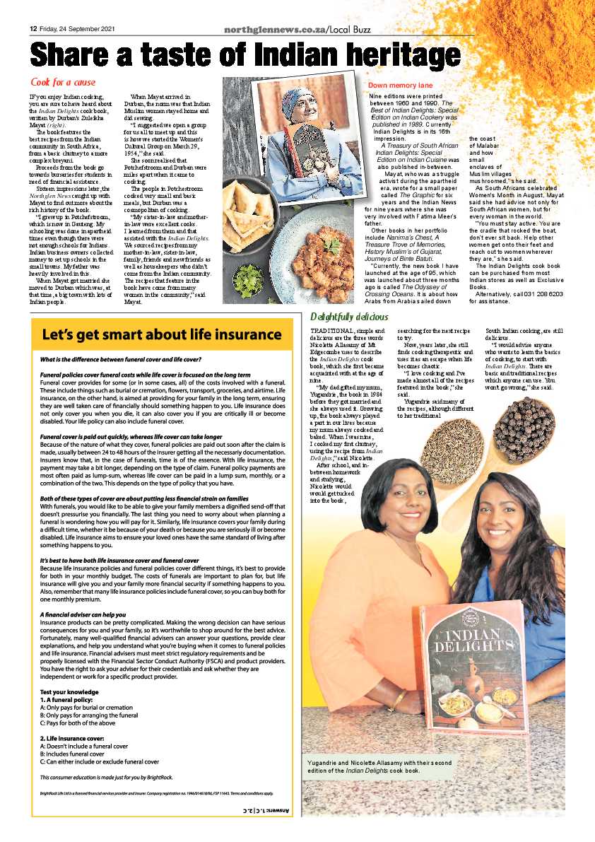 Northglen News 24 September 2021 page 12