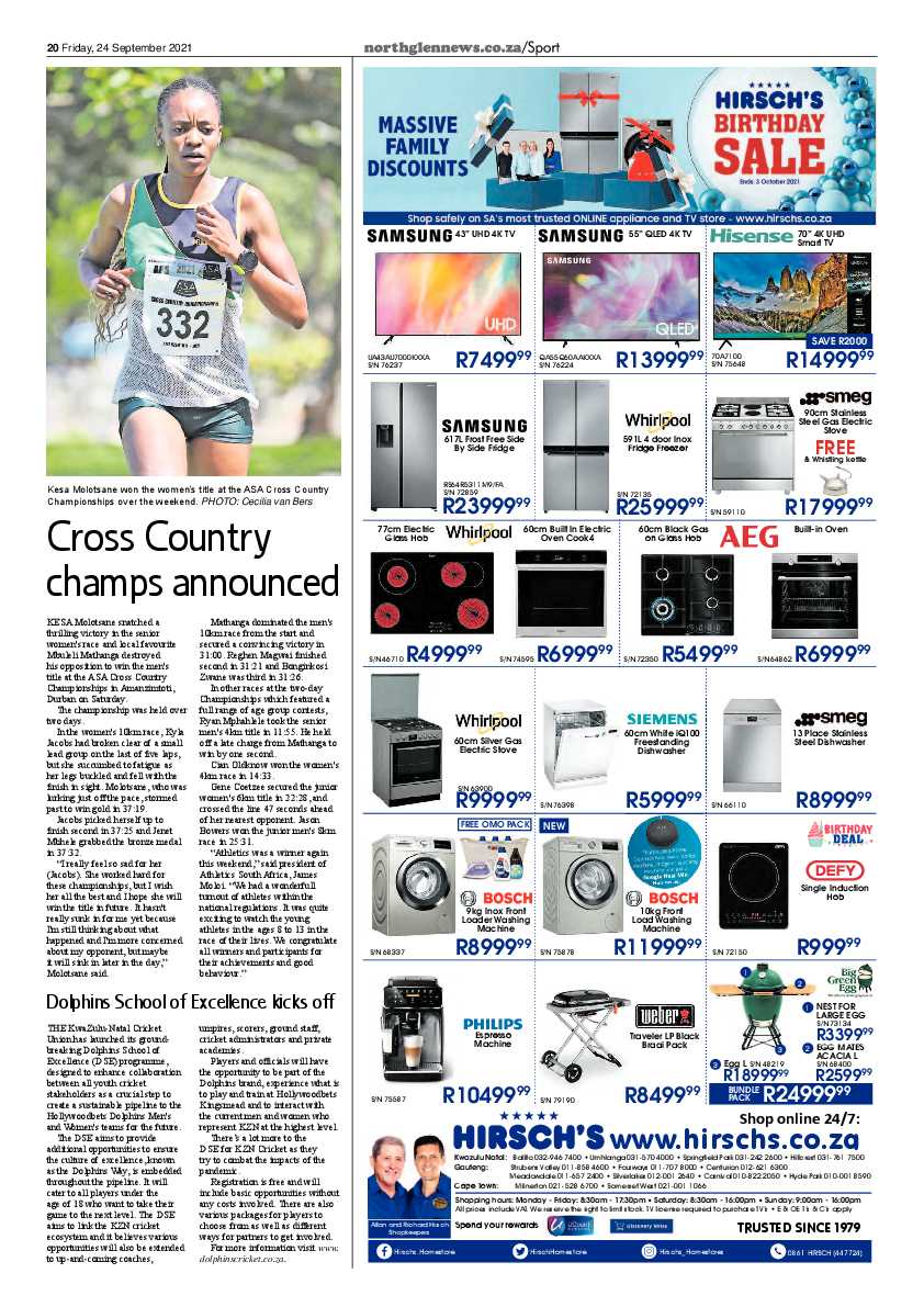 Northglen News 24 September 2021 page 20