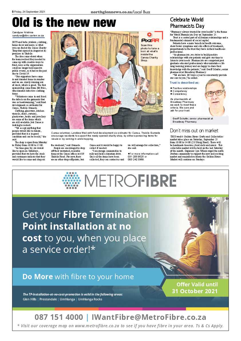 Northglen News 24 September 2021 page 8