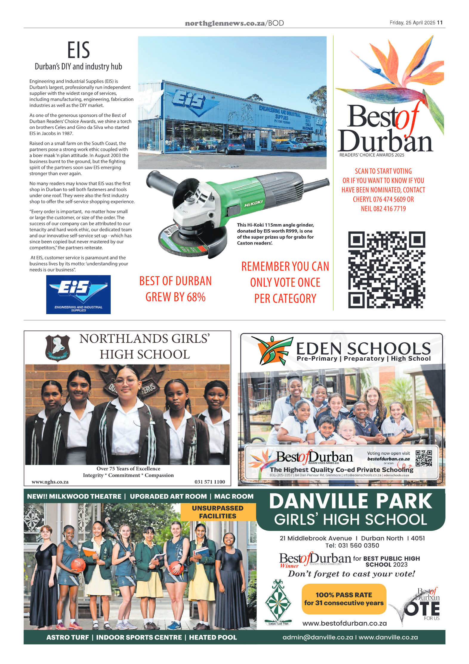 Northglen News 25 April 2025 page 11